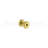 Tunnel goud kleur 3 mm 3 mm