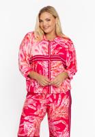 Yoek Blouse SCARF | Roze | Maat 58/60