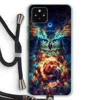 Aurowla: Pixel 5a 5G Transparant Hoesje met koord