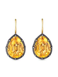 FRED LEIGHTON boucles d'oreilles pendantes en or 18ct