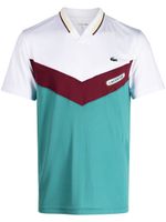 Lacoste polo Tennis x Daniil Medvedev à patch logo - Blanc