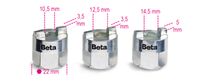Beta 3-delig set speciale doppen voor schokdempermoeren 1557/S3 - 015570010