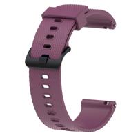 Siliconen sport polsband voor Garmin VivoActive 3 20mm (paars)