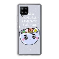 I'm A Hopeless Ramen-Tic For You: Samsung Galaxy A42 5G Transparant Hoesje