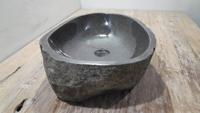 Waskom riviersteen RL250346, 54x40x15 cm