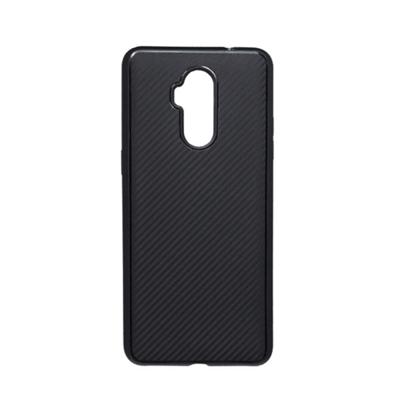 Schokbestendig koolstofvezel textuur TPU Case voor ULEFONG P6000 plus/Power L3 (zwart)