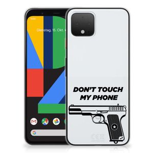 Google Pixel 4 Silicone-hoesje Pistol DTMP