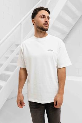 Quotrell Elevate T-Shirt Heren Wit/Zwart - Maat XL - Kleur: Wit | Soccerfanshop