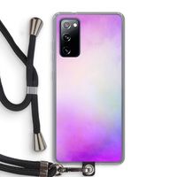 Clouds pastel: Samsung Galaxy S20 FE / S20 FE 5G Transparant Hoesje met koord Clouds pastel: Samsung Galaxy S20 FE / S20 FE 5G Transparant Hoesje met koord