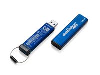 iStorage datAshur® PRO USB-stick 64 GB Blauw IS-FL-DA3-256-64 USB-A 3.2 Gen 1 - thumbnail