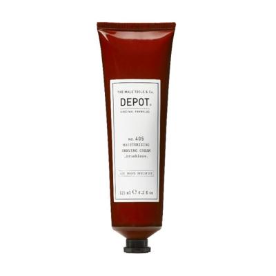 Depot Male Tools Shaving & Beard Scheercrème No.405 Mousturizing Shaving Cream brushless 125ml | Voor Mannen