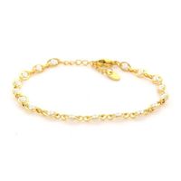 Kalli Parel Schakel Armband Goud