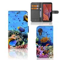 Samsung Galaxy Xcover 5 | Telefoonhoesje | Met pasjeshouder | Vissen