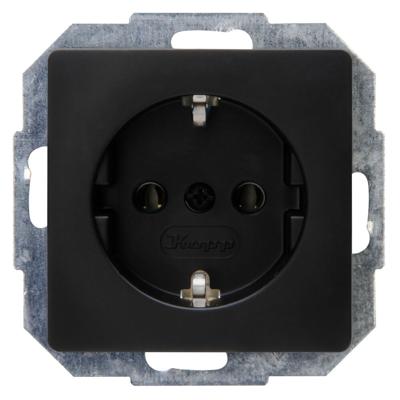 Lyora WandcontactdoosParis zwart - 923550080