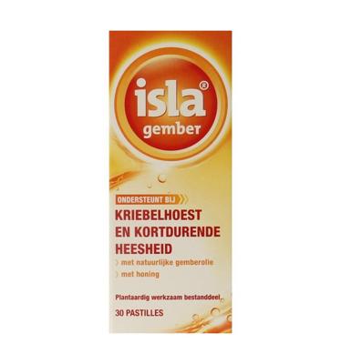 Gember keelpastilles