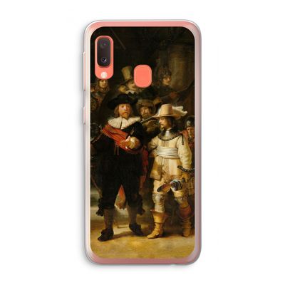 De Nachtwacht: Samsung Galaxy A20e Transparant Hoesje