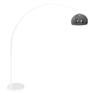 Steinhauer BooglampSparkled Light met smoke kap - 7349W