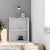 Boekenkast 60x30x76,5 cm bewerkt hout wit Boekenkast 60x30x76,5 cm bewerkt hout wit