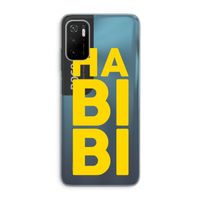 Habibi Blue: Xiaomi Poco M3 Pro 5G Transparant Hoesje