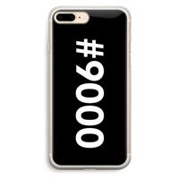 #9000: iPhone 7 Plus Transparant Hoesje - thumbnail