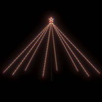 vidaXL Kerstboomverlichting 576 LED's binnen/buiten 3,6 m meerkleurig - thumbnail