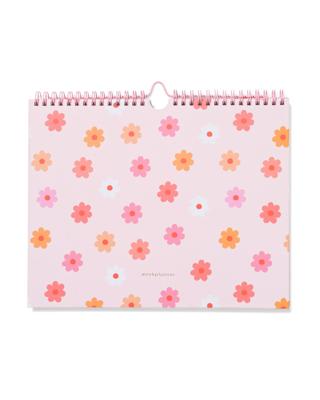 HEMA Bureauplanner A4 Bloem