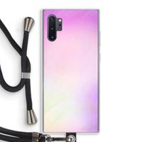 Flow mist pastel: Samsung Galaxy Note 10 Plus Transparant Hoesje met koord