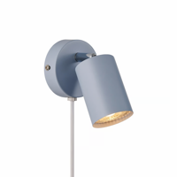 Messing leeslamp wandlamp zwart &apos;Explore&apos; Nordlux GU10 verstelbaar modern 80mm - thumbnail