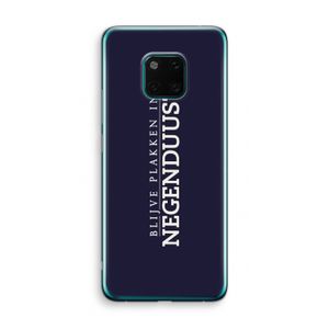 Blijve plakken in Negenduust: Huawei Mate 20 Pro Transparant Hoesje