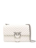 PINKO sac porté épaule Classic Love One - Blanc