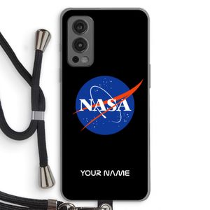 NASA: OnePlus Nord 2 5G Transparant Hoesje met koord