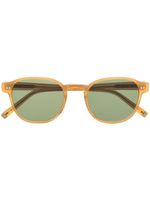 Moscot lunettes de soleil Arthur Sun à monture ronde - Tons neutres