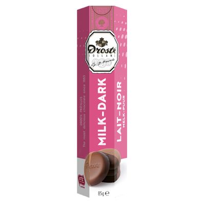 Droste - Chocolade Pastilles Melk-Puur - 12x 85g Droste - Chocolade Pastilles Melk-Puur - 12x 85g