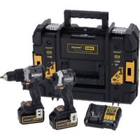DEWALT McLaren DCD85M u. DCF85M Accu-klopboor/schroefmachine, Accu-slagmoersleutel 2 snelheden Incl. 2 accus, Incl. lader DEWALT McLaren DCD85M u. DCF85M Accu-klopboor/schroefmachine, Accu-slagmoersleutel 2 snelheden Incl. 2 accus, Incl. lader