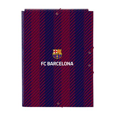 Organiser Map F.C. Barcelona 24/25 Kastanjebruin Marineblauw A4 26 x 33.5 x 2.5 cm