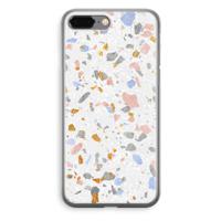 Terrazzo N°8: iPhone 8 Plus Transparant Hoesje - thumbnail