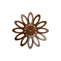 Wandklok Fiore Bruin