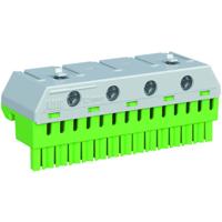 Striebel & John 2CPX062760R9999 ZK144G Klemblok Flexibel: -25 mm² Massief: -25 mm² 1 stuk(s) Groen