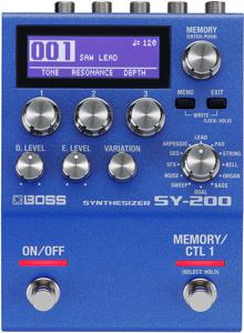 BOSS SY-200 synthesizer Digitale synthesizer 7 Blauw