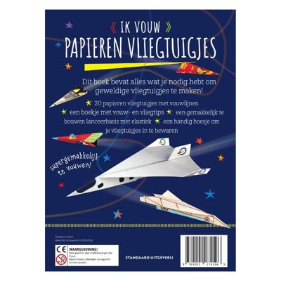 WPG Uitgevers (ik vouw) papieren vliegtuigjes