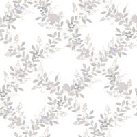 Dutch Wallcoverings Ortagard - Margareta White/Beige - Wit/Beige
