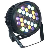 LIGHT4ME BLACK PAR 30x3W RGBA-UV LED - LED podiumspot