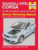 Haynes Werkplaatshandboek Vauxhall/Opel Corsa benzine & Diesel(Oct 2000-2006) 5577