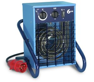 El-Björn VF6 Binnen Blauw 6000 W Ventilator elektrisch verwarmingstoestel