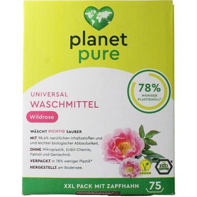 Planet Pure Wasmiddel vloeibaar universeel wild rose