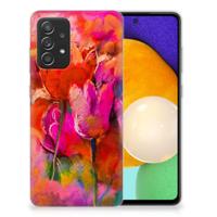 Smartphone hoesje Samsung Galaxy A52 (5G/4G) Tulips
