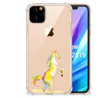 Apple iPhone 11 Pro Max Stevig | Bumper Hoesje | Horse Color