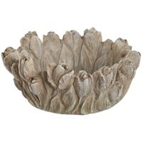 Tafeldecoratie Home ESPRIT Grijs Shabby Chic Verouderde afwerking 23 x 23 x 10 cm