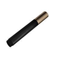 Hotbath Cobber losse staafhanddouche 16,5 cm, zwart/verouderd messing - thumbnail