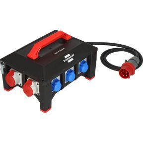 Brennenstuhl BSV 5-32A RCD type B energiedistributie 9 AC-uitgang(en) Zwart